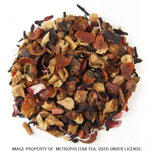 Strawberry Kiwi Elderberry Tea