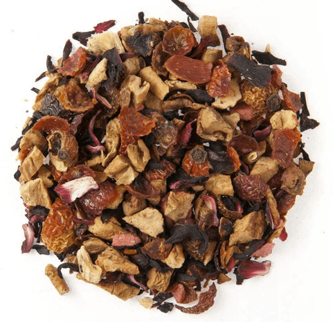Strawberry Kiwi Elderberry Tea